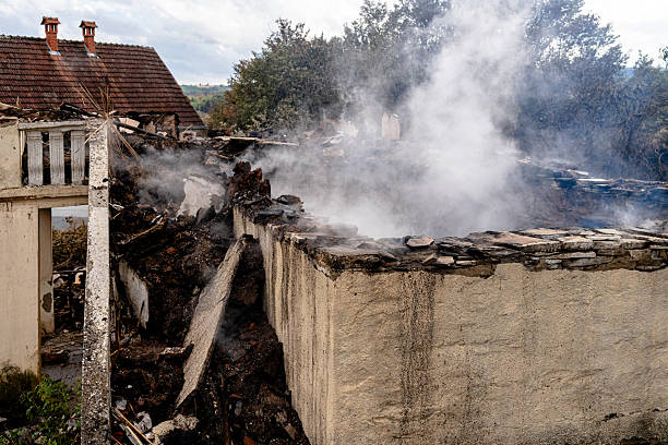 Professional Smoke Damage Removal technician working in Fountainville, PA